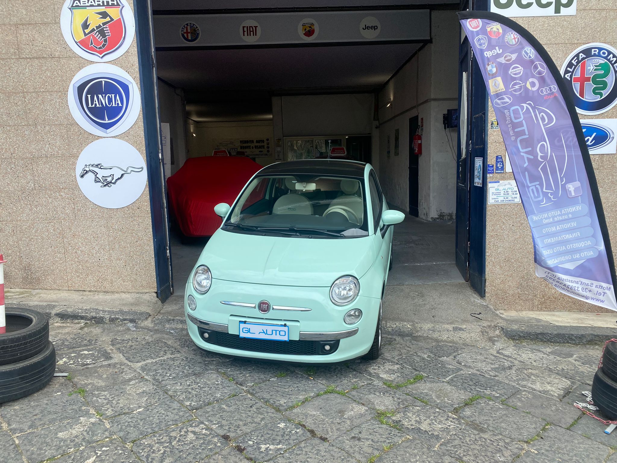 FIAT 500 1.2 69cv lounge automatica 